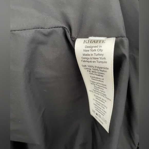 Khaite Gallo goose down black puffer jacket NWT - Picture 10 of 13